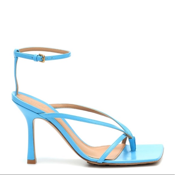 Bottega Veneta Stretch Sandals Iconic Blue - Picture 2 of 8